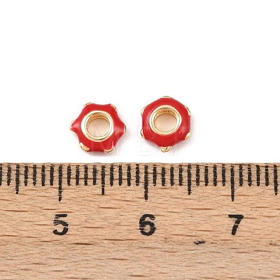 Brass Beads KK-H524-15G-03-1