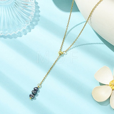 304 Stainless Steel Lariat Necklaces NJEW-JN06152-01-1