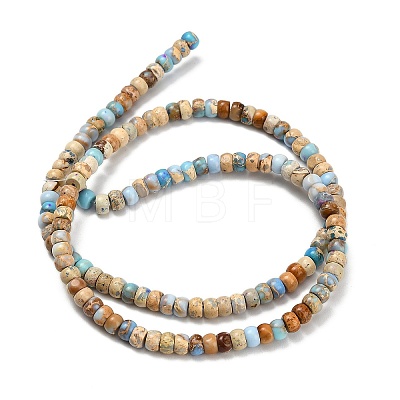 Dyed Natural Imperial Jasper Beads Strands G-P600-A01-01C-1