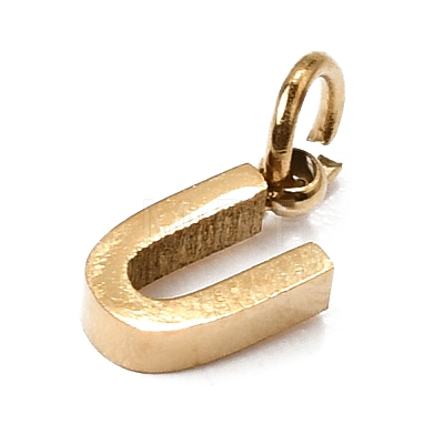 304 Stainless Steel Charms SA-CBABF3F-01G-U-1