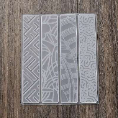 Rectangle DIY Bookmark Silicone Molds LS-DIY-G113-01A-1
