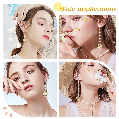 SUNNYCLUE DIY Imitation Pearl Beads Dangle Earrings Making Kit DIY-SC0018-06-1