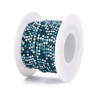 Iron Rhinestone Cup Chains CH-Q006-02A-02-1