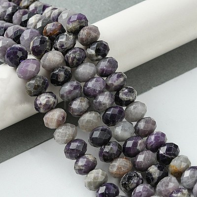 Natural Sugilite Beads Strands G-A092-G05-04-1