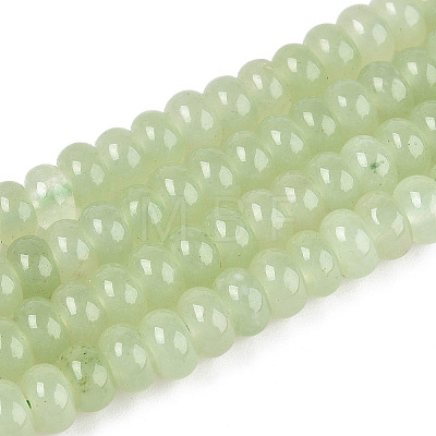 Dyed Natural White Jade Beads Strands G-T139-59A-13-1