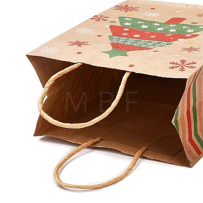 Christmas Theme Rectangle Paper Bags CARB-F011-01B-1