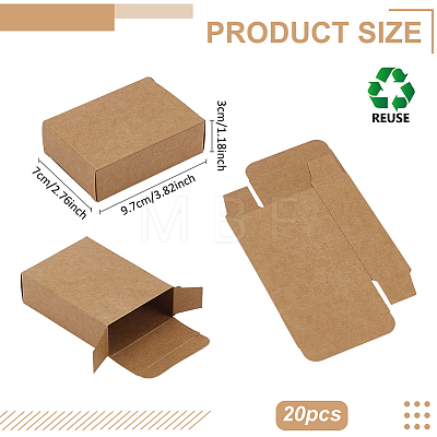 Cardboard Paper Mailer Boxes CON-WH0085-103C-1