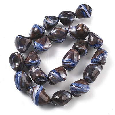 Dyed Natural Trochus Shell Beads Strands BSHE-Z006-02B-1