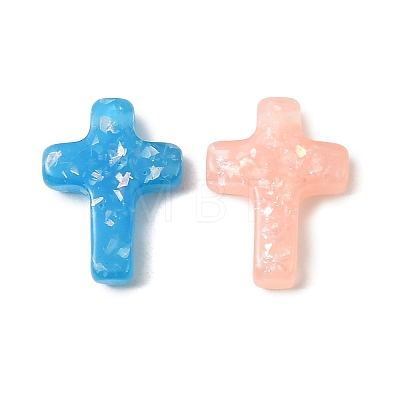 Opaque Resin Pendants RESI-B046-01-1