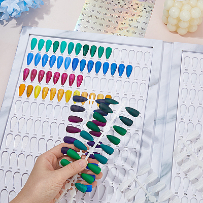 Plastic with Paper Nail Tips MRMJ-FH0001-68A-1