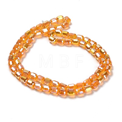 Electroplate Glass Beads X1-EGLA-D030-19D-1