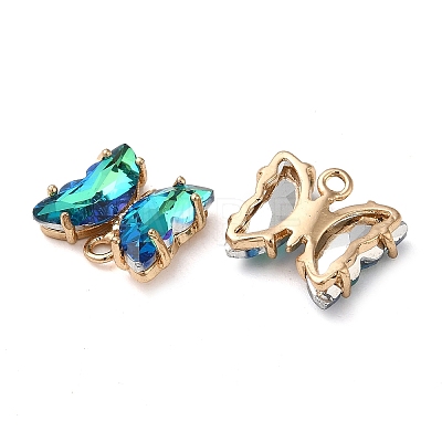 Brass with Glass Pendants FIND-Z020-02A-1