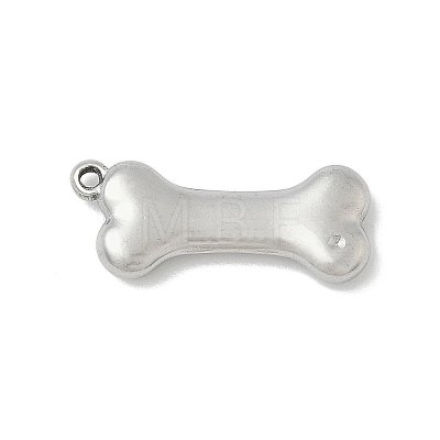 304 Stainless Steel Pendants STAS-F326-01P-1