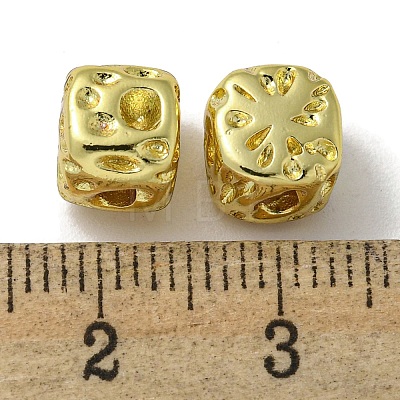 Rack Plating Brass Beads KK-I711-03G-1