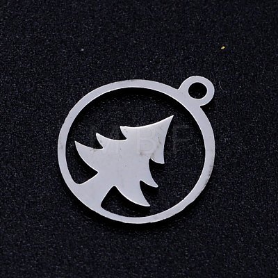 Non-Tarnish 304 Stainless Steel Hollow Pendants LS-STAS-Q201-JN301-1-1