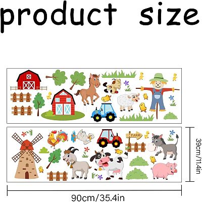 PVC Wall Stickers DIY-WH0228-339-1