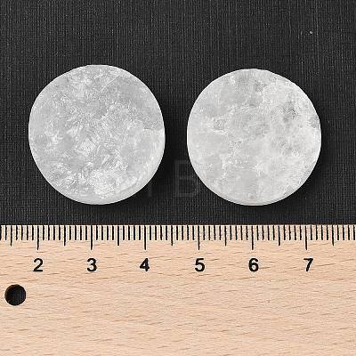 Natural Quartz Crystal Cabochons G-K338-39E-03-1