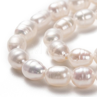 Natural Cultured Freshwater Pearl Beads Strands PEAR-L033-65-1