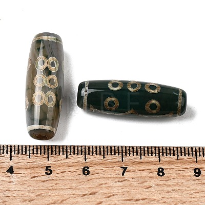 Tibetan Style dZi Beads TDZI-E004-17-1