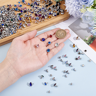 515Pcs 23 Styles Iron & Brass Garment Rivets DIY-PH0036-70-1