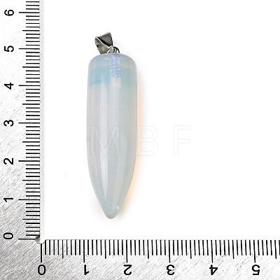 Opalite Pointed Pendants G-F820-12C-1