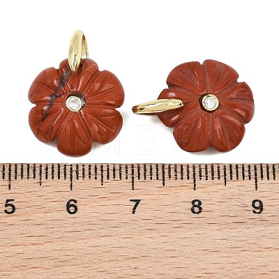 Natural Red JasperPendants GG-NH0016-01G-02-1
