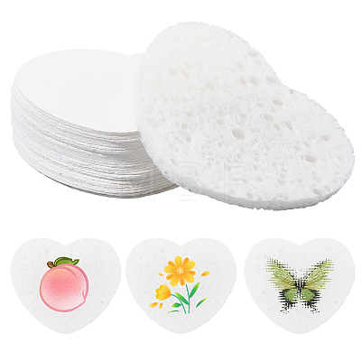 30Pcs DIY Blank Paint Sponges DIY-CP0013-84-1