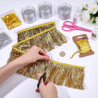 1Bag Sparkle PET Paillette Beads OCOR-PH0036-48-1