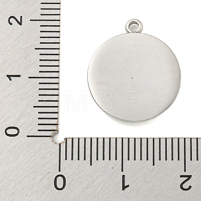 304 Stainless Steel Pendants STAS-L080-014P-01-1