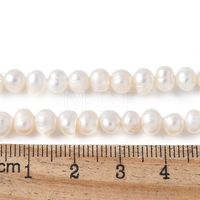 Natural Cultured Freshwater Pearl Beads Strands PEAR-I007-07Q-03C-1