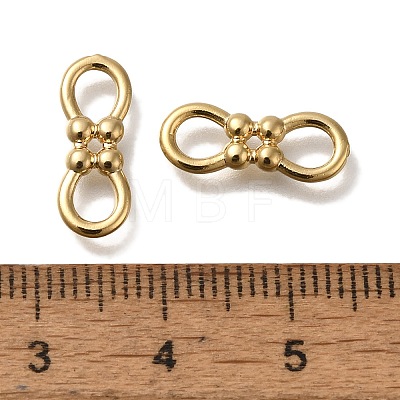 Brass Connector Charms KK-H502-10G-1