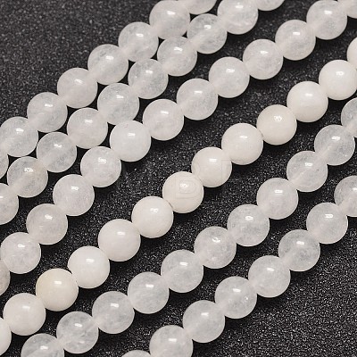 Natural Malaysia Jade Bead Strands X-G-A146-6mm-A29-1