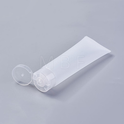 PE Plastic Refillable Flip Top Cap Bottles MRMJ-WH0037-02C-1