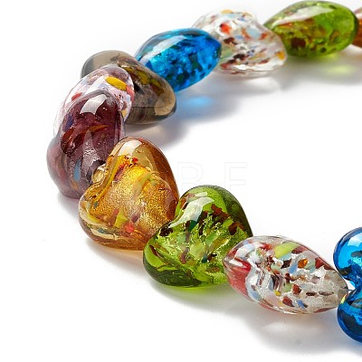 Handmade Lampwork Beads Strands LAMP-D015-09F-1