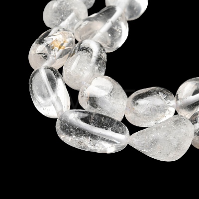 Natural Quartz Crystal Beads Strands G-I351-B08-01-1