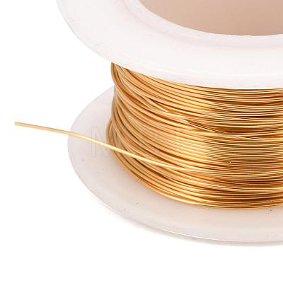 Round Copper Jewelry Wire CWIR-I002-0.4mm-G-NR-1