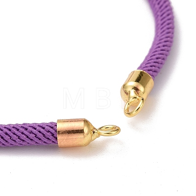 Adjustable Polyester Cord Bracelet Making MAK-C001-01-1