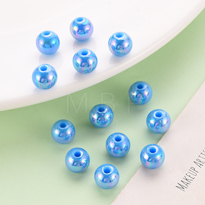 Opaque Acrylic Beads MACR-S370-D8mm-9-1