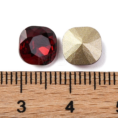 Glass Rhinestone Cabochons RGLA-A026-04A-208-1