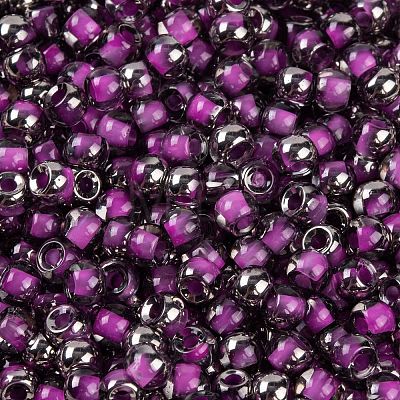 Glass Seed Beads SEED-A032-06Y-1