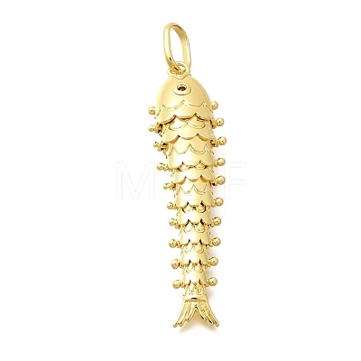 Rack Plating Brass Pendants KK-M309-37B-G-1