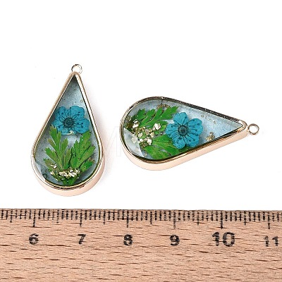 Epoxy Resin Pendants KK-Q082-02KCG-03-1