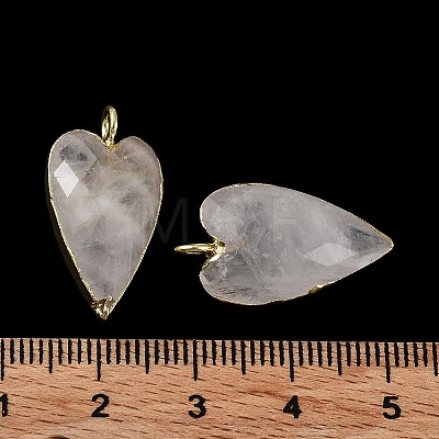 Natural Quartz Crystal Pendants G-G012-12G-06-1