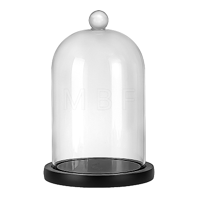 Arch Glass Dome Cover AJEW-WH0481-606C-1