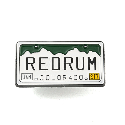 Redrum Alloy Badges JEWB-M041-02N-1