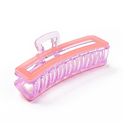 Rectangle PVC Big Claw Hair Clips PW23031354276-1