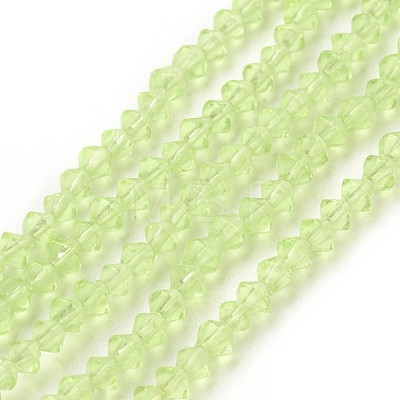 Glass Beads Strands GLAA-E407-16-1