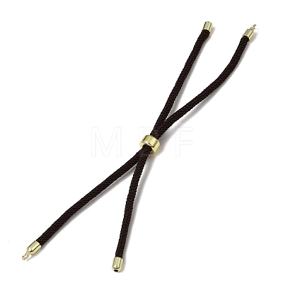 3MM Adjustable Round Nylon Braided Cord Bracelet Making FB-CBAA152-04G-39-1