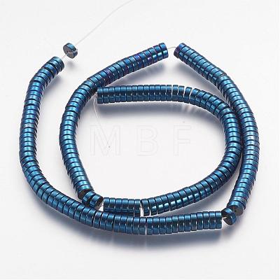 Non-magnetic Synthetic Hematite Beads Strands G-P218-19-02-1