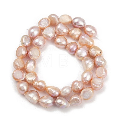 Natural Cultured Freshwater Pearl Beads Strands PEAR-P064-20K-01B-1